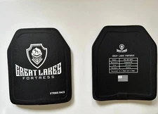 NIJ Level 3+ 10"X12" Stand-Alone Ceramic tactical Armor Plate, Multi-shot Pair