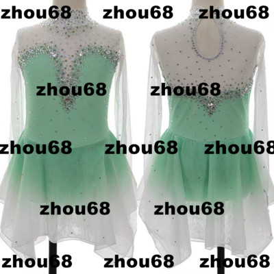 New Ice Figure Skating Dress, Figure Skating Dress For Competition  5595