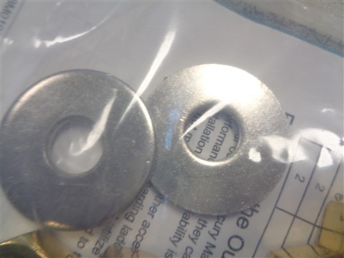 QUICKSILVER MERCURY MERCRUISER 98-8M0109756 TRANSOM DOUBLE NUT KIT MARINE BOAT - Foto 6 di 8