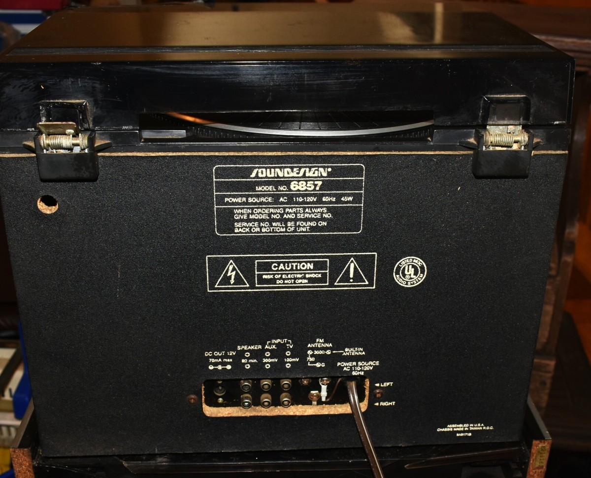 Vintage Sound Design Double Deck Cassette Recorder Stereo