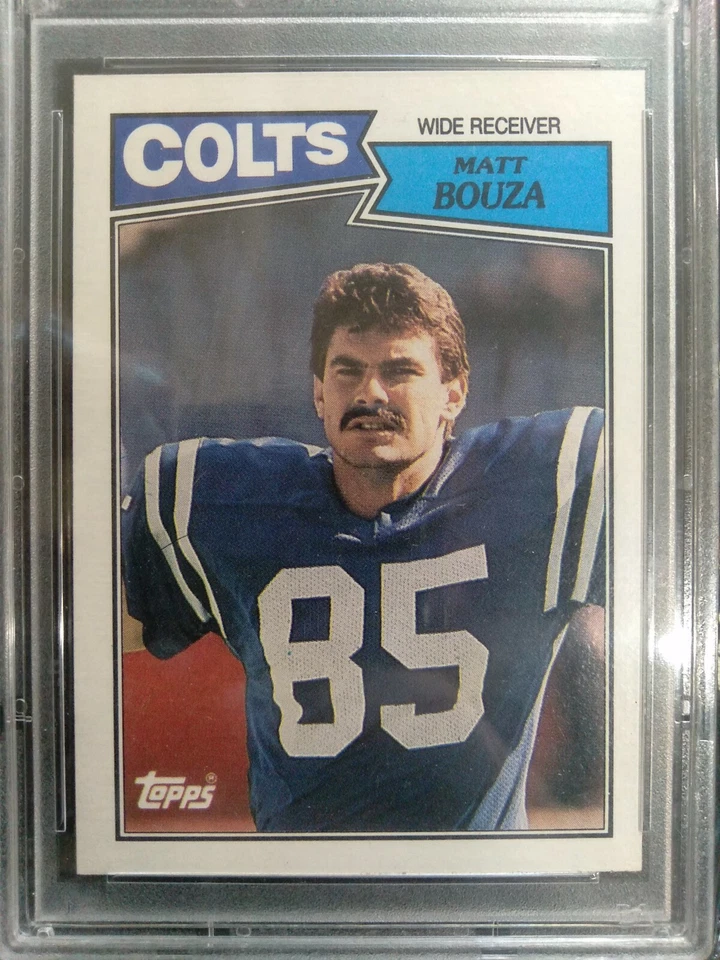 1987 Topps - Matt Bouza - #377 MINT Graded PSA 9 - Image 2 of 4