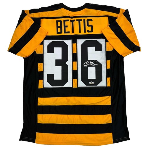 Jerome Bettis Jersey Mitchell And Ness Facsimile Autographed