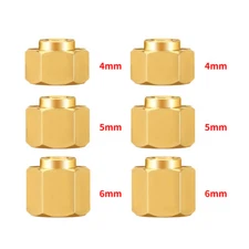 4/5/6mm Brass Wheel Hex Hub Extenders Parts for 1/18 Traxxas TRX4-M RC Crawler