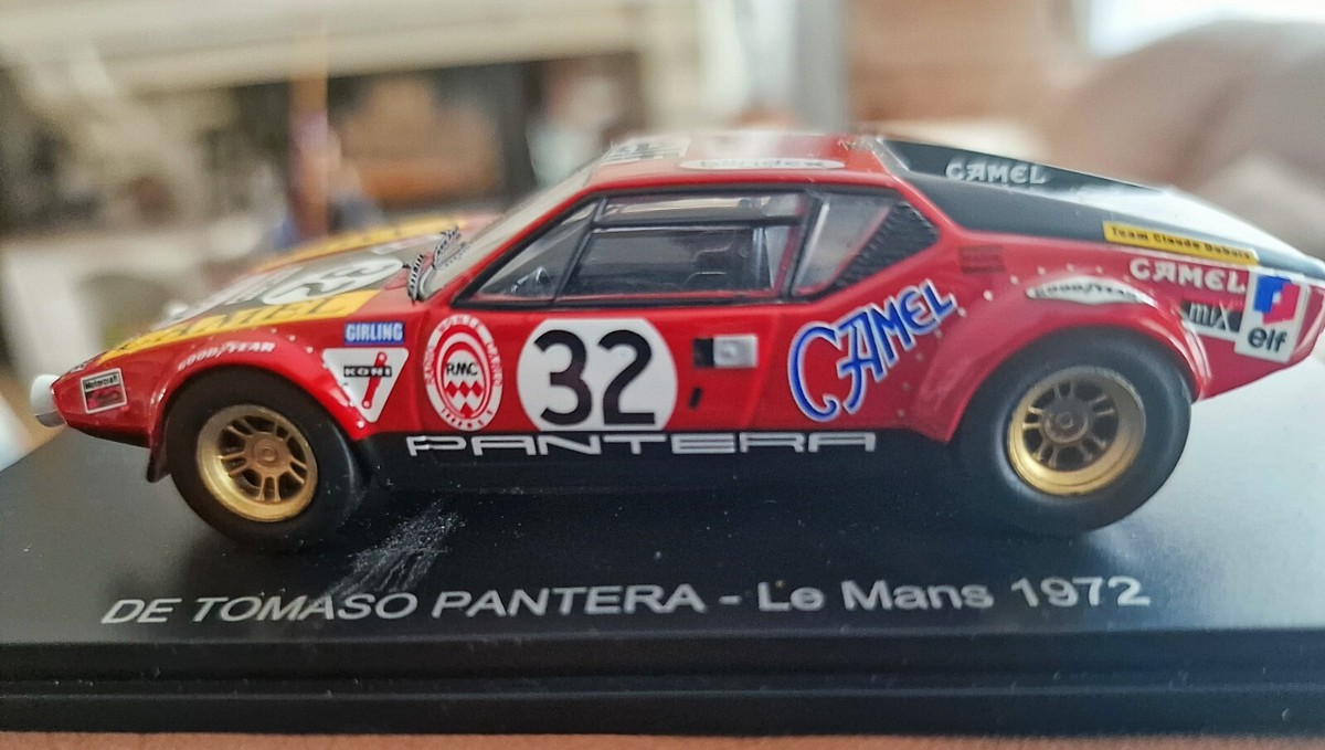 De Tomaso Pantera n°32 Le Mans 1972 ミニカー spark 1/43 DE TOMASO