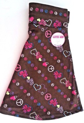 Garanimals Girl's Brown Cotton Skirt 4T Hearts Peace 
