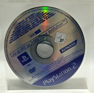 yu-gi-oh! gx tag force evolution Promo Full Game Playstation 2 NEW NOT SEALED