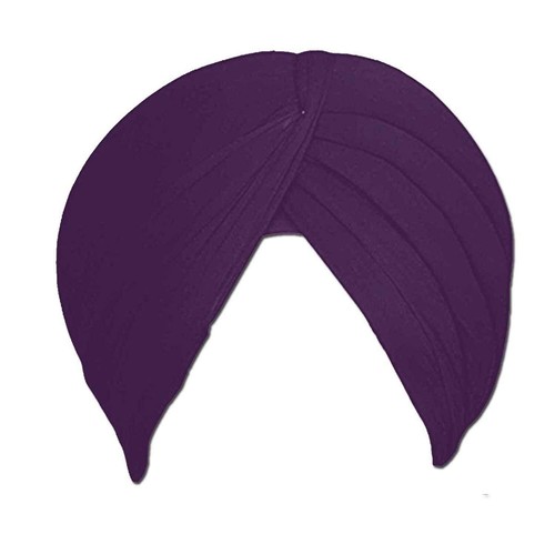 Turbante tradizionale Sikh/Cappello Punjabi/Punjabi Pagri/Sikh full voile - 5,5 MT - Foto 5 di 12