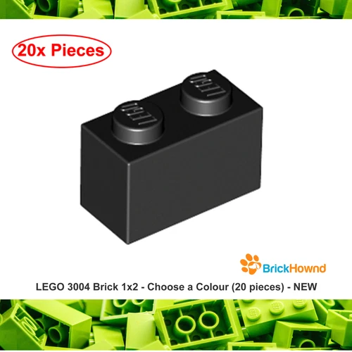 LEGO 3004 Brick 1x2 -  20pcs NEW  (Choose a colour) - Picture 2 of 6