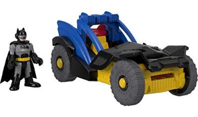 Fisher-Price Imaginext GKJ25 - DC Super Freunde Batman Figur & Rally Fahrzeug