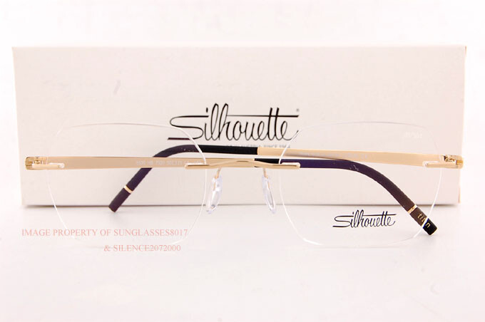 New Silhouette Eyeglass Frames MOMENTUM 5529 HB 7520 Golden  display picture 1