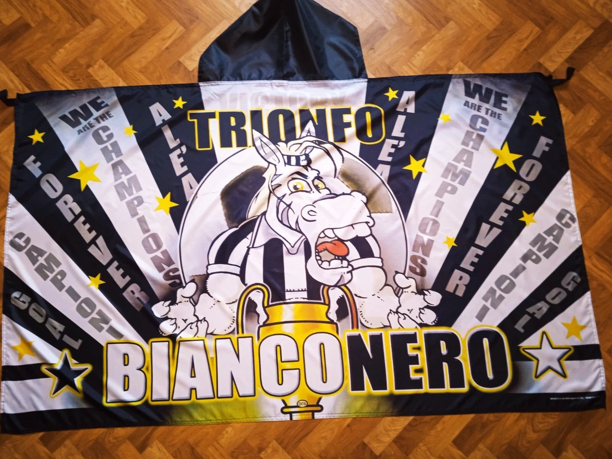 Fanion Vintage Juventus Turin - Football, Banderole Serie A, Wimpel Calcio