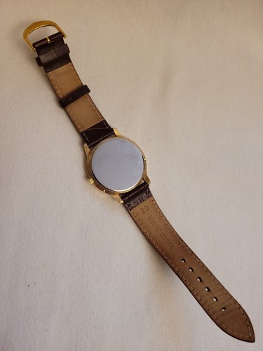 GROVANA 1025.1 Swiss Moonphase Analog Display 3ATM Sapphire Quartz Gold Platen. - Picture 5 of 16