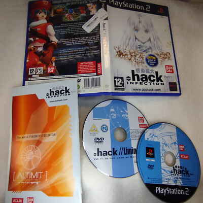 DOT HACK : INFECTION* JEU SONY PLAYSTATION 2 PS2 PAL FR COMPLET