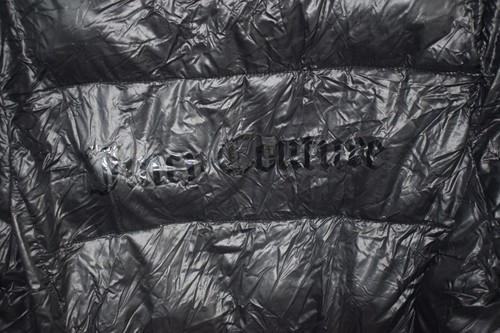 JUICY COUTURE BLACK LABEL METALLIC LIGHT PUFFER COAT SIZE M - Picture 7 of 7