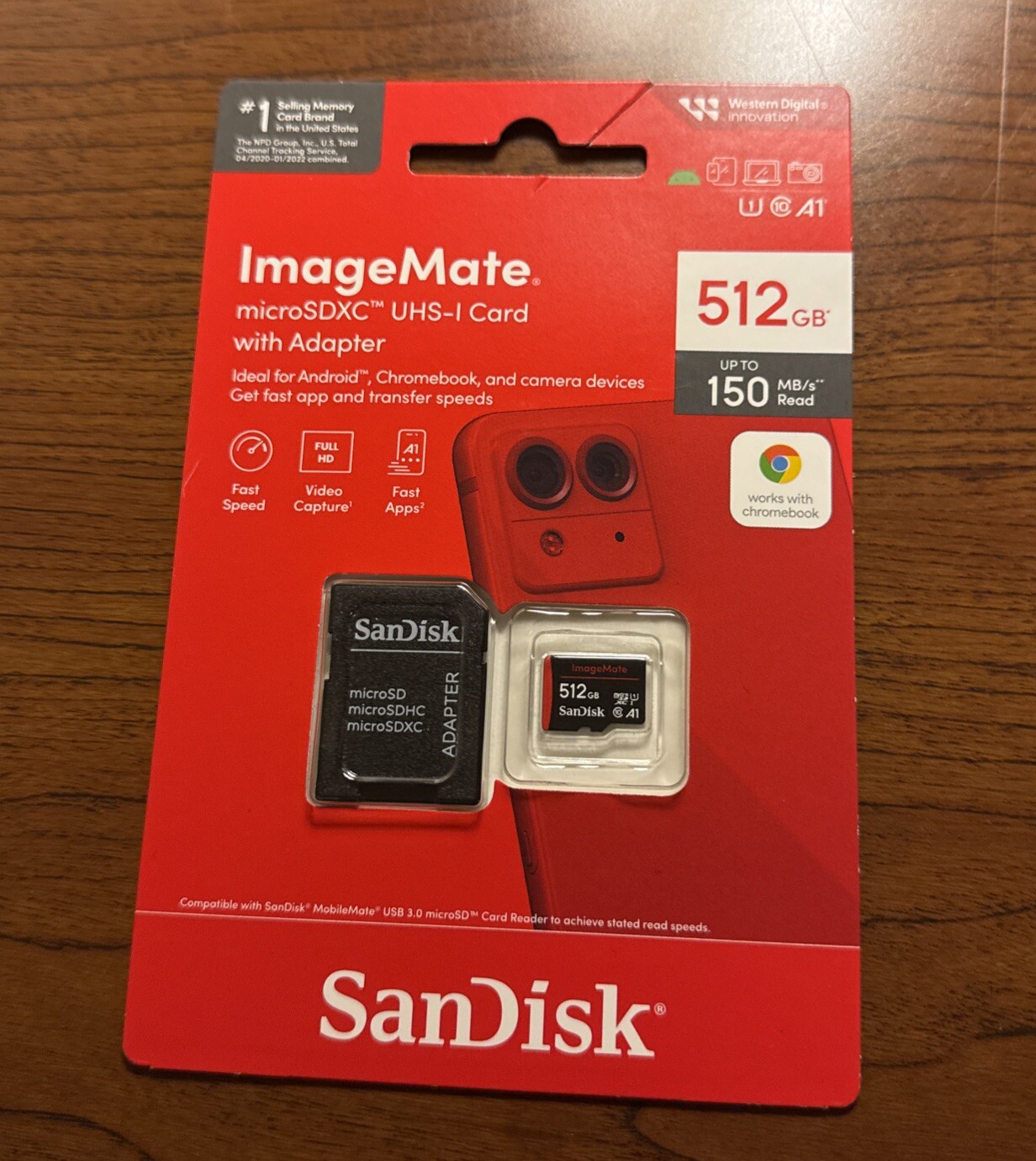 SanDisk ImageMate 512GB Class 10 microSDXC UHS-I micro SD card BRAND NEW