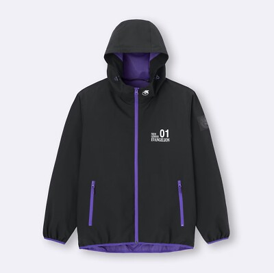 EVANGELION x GU Windproof Shell Parka Japan Limited Unused 2XL | eBay