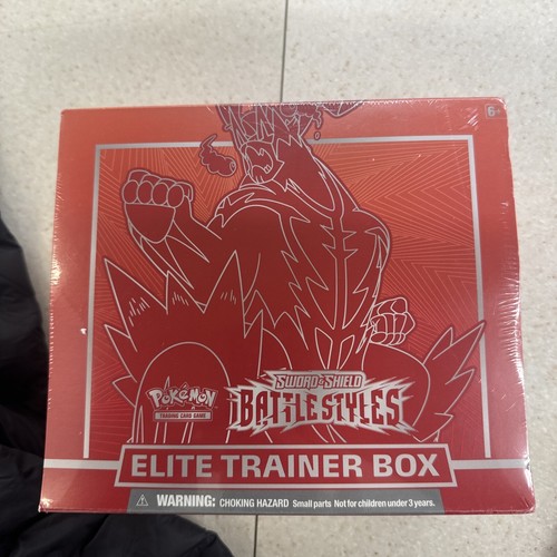 Pokémon TCG Sword & Shield Battle Styles Elite Trainer Box Single Strike Rapid Strike With Bonus Cards 2x Bundle