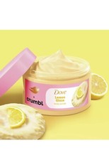 NEW Limited Edition Dove x Crumbl Exfoliating Body Scrub Lemon Glaze, 15 oz