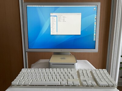 KONVOLUT - APPLE MAC MINI 2005 + CINEMA DISPLAY MONITOR + WIRELESS KEYBOARD