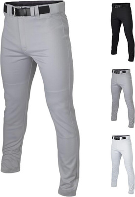 | Rival+ Baseball Pants | Full Length Semi-Relaxed Fit | Youth Sizes | Solid | M