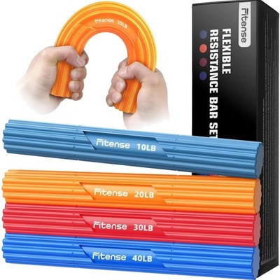 Flex Therapy Bar Kit TennisElbow GolferElbow Tendinitis Resistance Hand Trainer