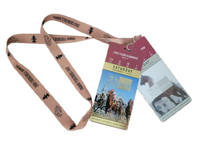 Breeders Cup 2018 Churchill Downs Ticket Set (Fri & Sat) with Lanyard