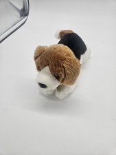 Beagle Miyoni Tots By Aurora Plush Soft White  Brown Dog Stuffed Animal Pup