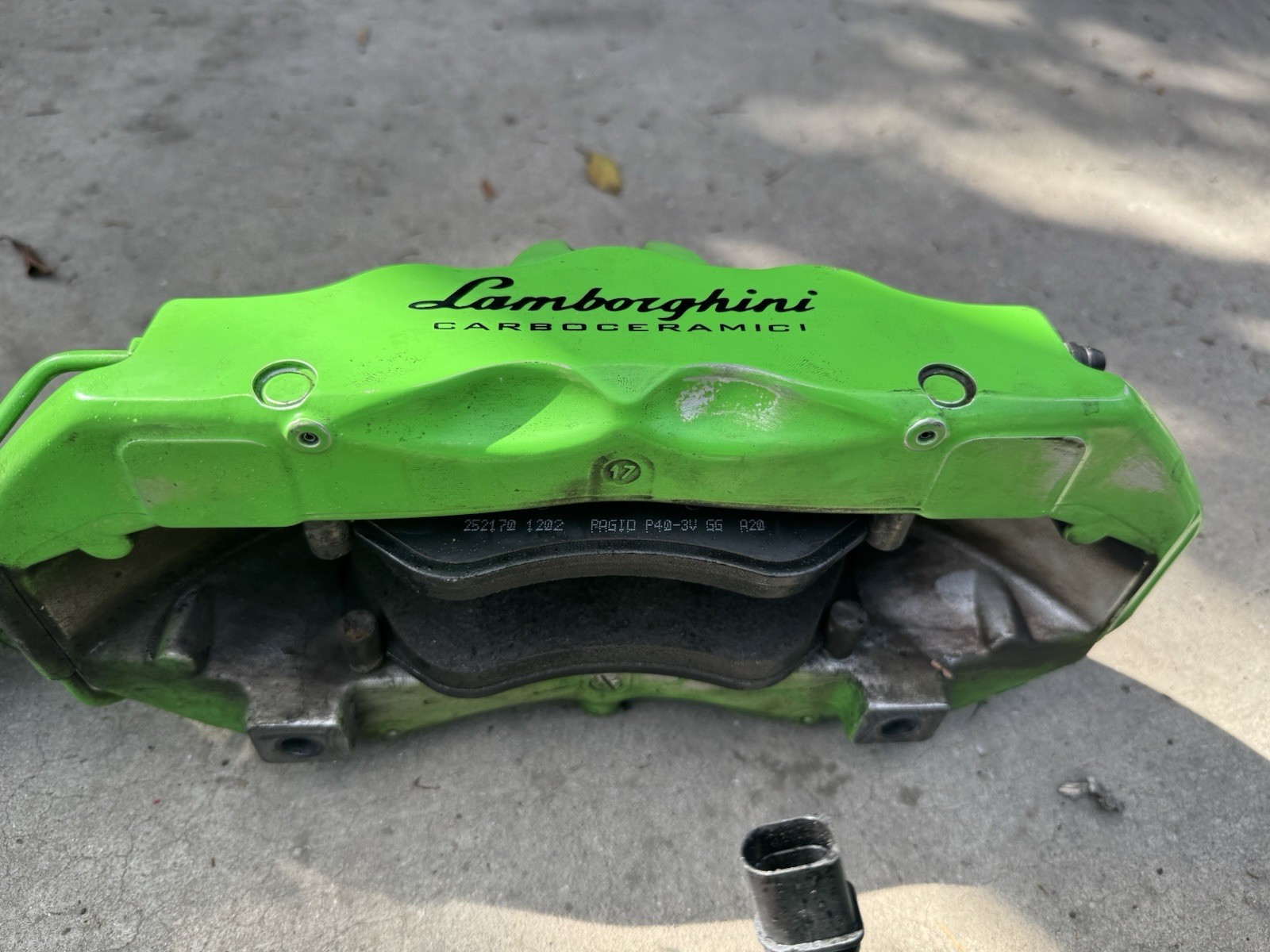 Lamborghini Huracan Carbon Ceramic Brake Caliper Set Front Rear Calipers OEM