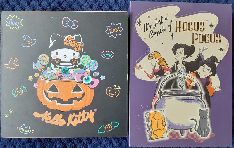 Hello Kitty & Sanderson sisters Hocus Pocus wooden Halloween signs NR