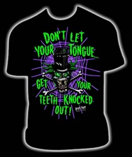 DON'T LET YOUR TONGUE GET YOUR TEETH KNOCKED OUT SONS OF ANARCHY T-SHIRT M-3XL