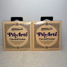 D'Addario EJ44 Pro-Arte Extra Hard Tension Classical Guitar Strings Nylon 2pk