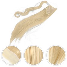 Synthetic Hair Extension Curly Hairpiece Extensions Ponytail Straight