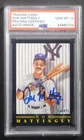 1991 Fleer Don Mattingly #11 Pro-Visions Auto PSA 10 Auto Grade Yankees DZ3766