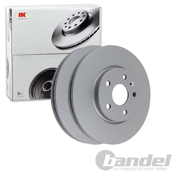 2X NK Bremsscheiben 321Mm BelÜFtet Vorne Passend FÜR Chevrolet Camaro Malibu-image
