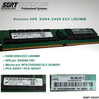 New ListingGenuine HPE / Micron 809085-091 64GB DDR4-2400 ECC LRDIMM 805358-B21 Server RAM