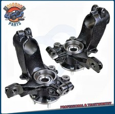 Front Steering Knuckles Wheel Hub Bearing Assembly Pair for 2012-2018 Ford Focus