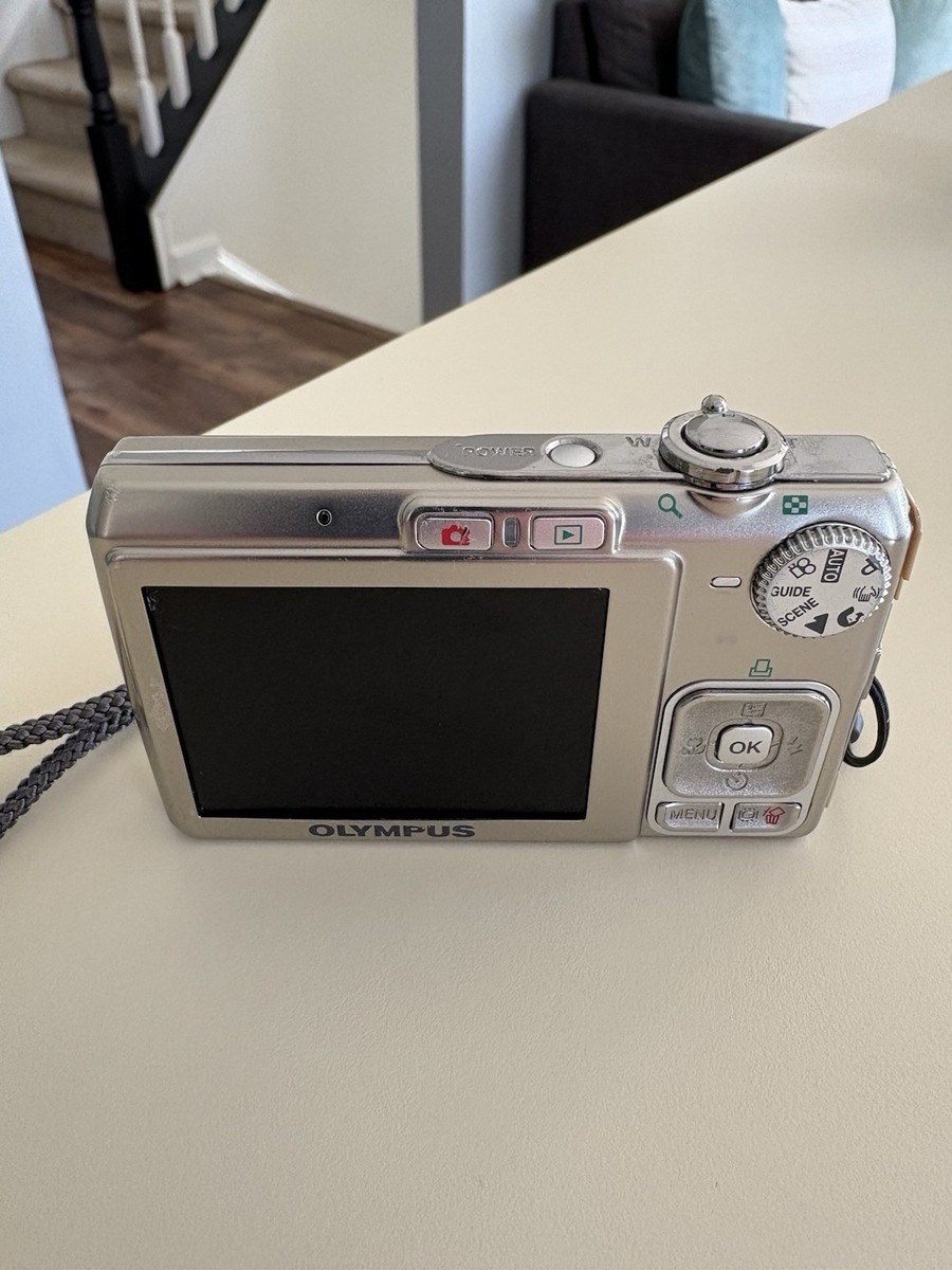 Olympus FE FE-280 8.0MP Digital Camera - Silver for sale