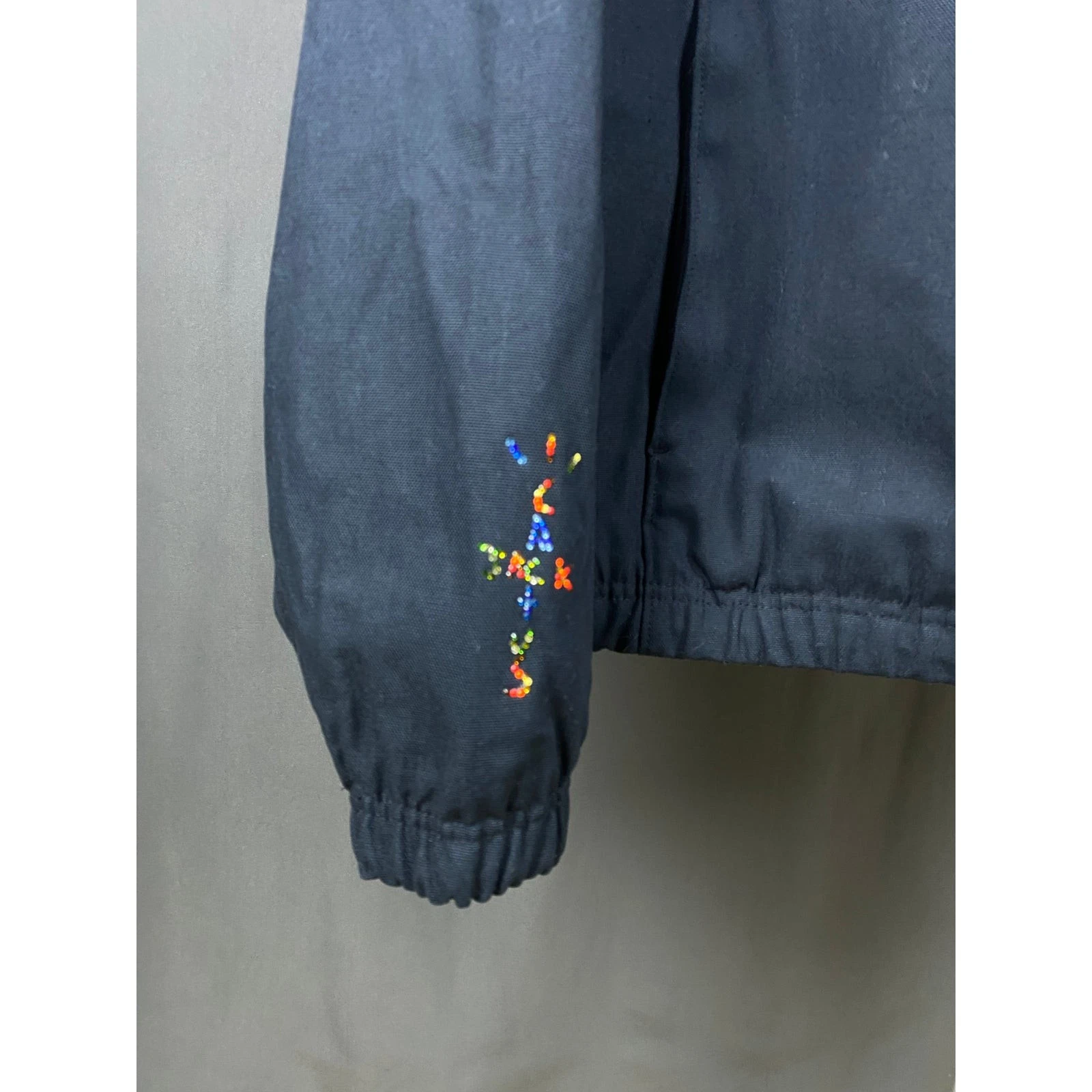 NWT Jordan x Travis Scott Cactus Jack Woven Flight Jacket M - product detail image 6
