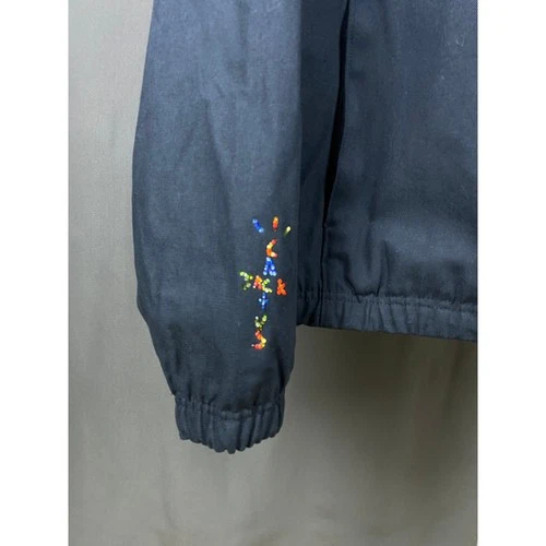NWT Jordan x Travis Scott Cactus Jack Woven Flight Jacket M image 6