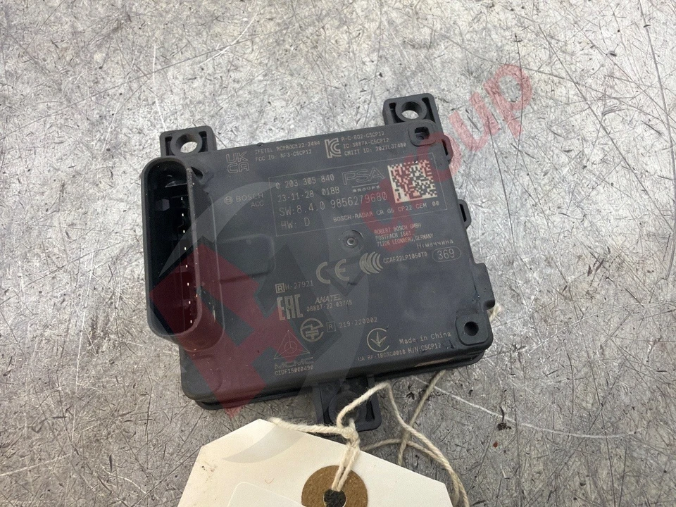 CITROEN C5X MK1 22-ON REAR BLIND SPOT CONTROL MODULE 9856279680 - Image 3 of 4