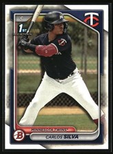 2024 Bowman Prospects Carlos Silva #BP-120 Minnesota Twins