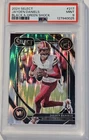 2024 Select Black & Green Shock Prizm 217 Jayden Daniels RC Psa 9 Commanders