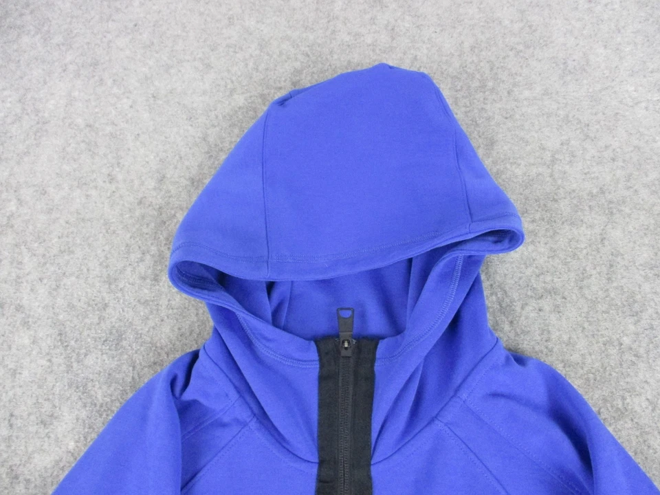 Nike Jordan Jumpman Hoodie Mens Medium Blue EYBL Dri-FIT Full Zip Basketball - Image 2 of 4