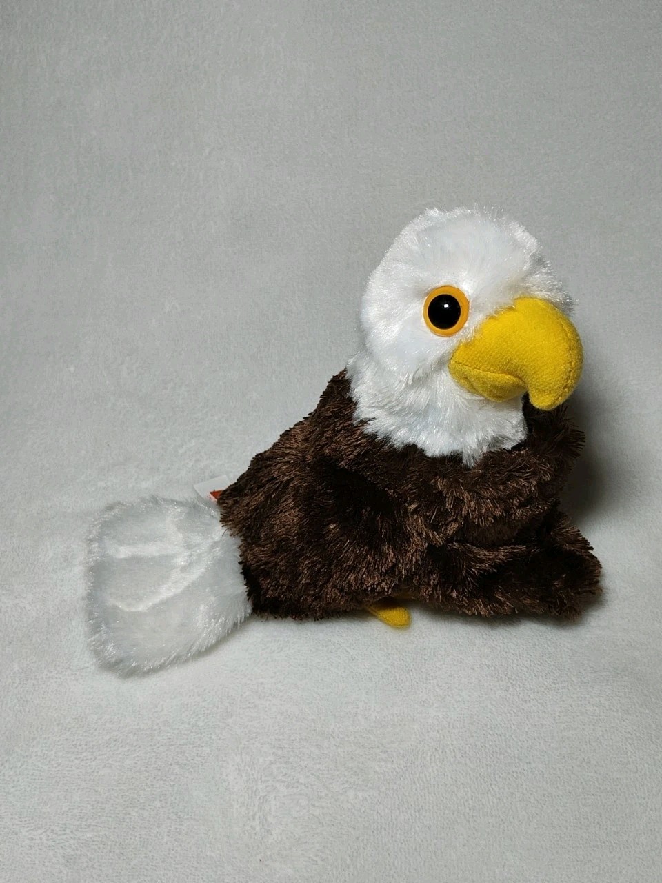 Wild Republic Huggers Wristband Plush Bald Eagle American Patriotic 6
