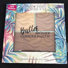 Butter Bronzer Contour Palette, Light/Medium, 0.48 Ounce (Pack of 1)