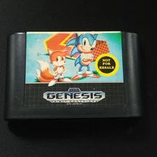 Sonic the Hedgehog 2 (SEGA Genesis, 1992) TESTED.  Cart only