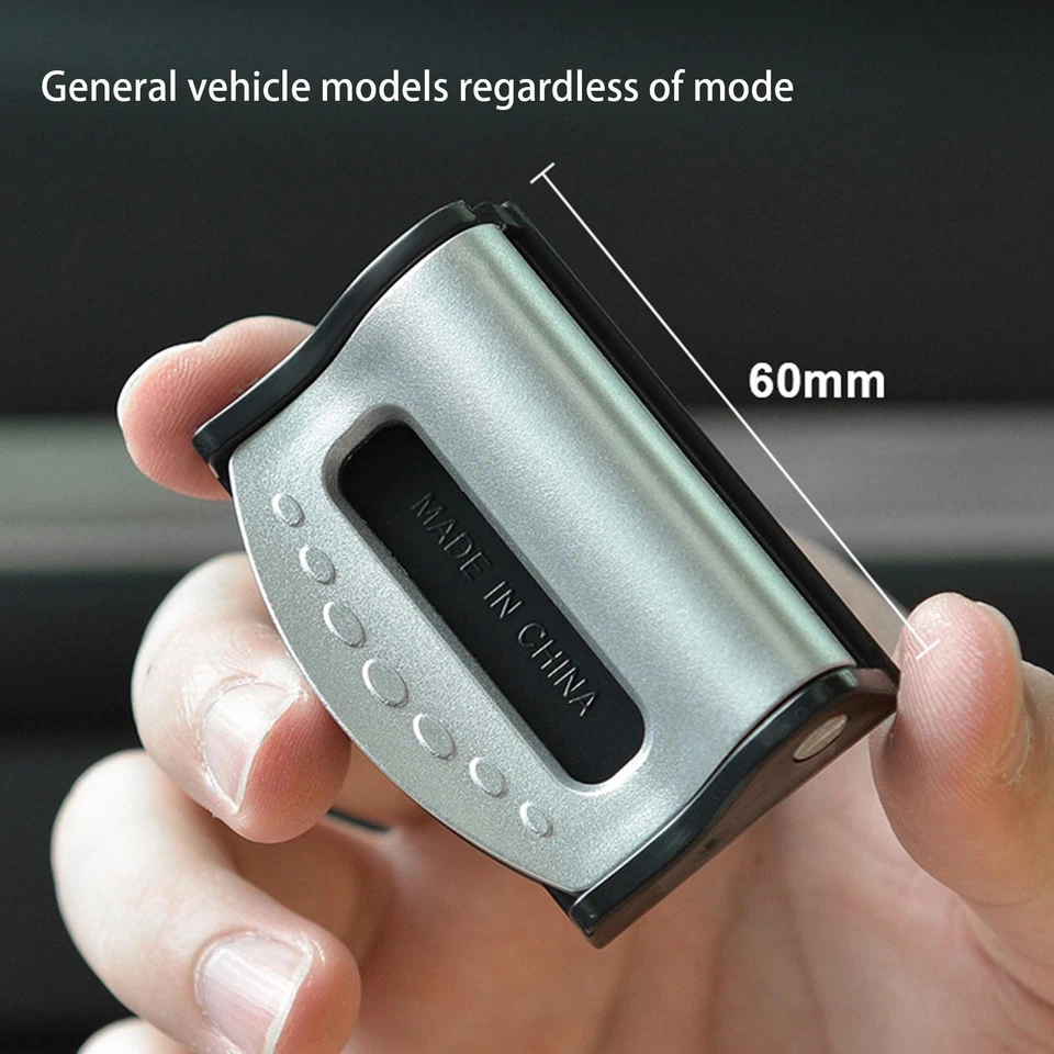 2x Ajustador de cinturón de seguridad de coche con hebilla de metal para niños y adultos Foto 3 de 4