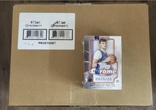 2025-26 Topps Chrome Basketball Blaster 40 Box Case SEALED