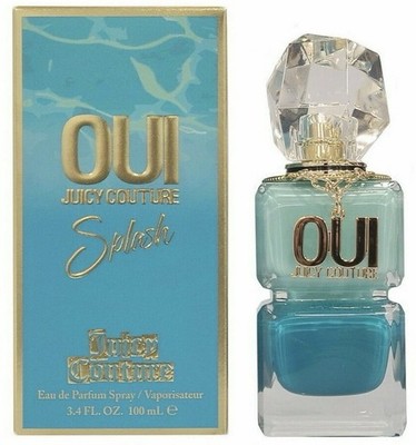 JUICY COUTURE OUI SPLASH EAU DE PARFUM SPRAY FOR WOMEN 3.4 Oz / 100 ml BRAND NEW