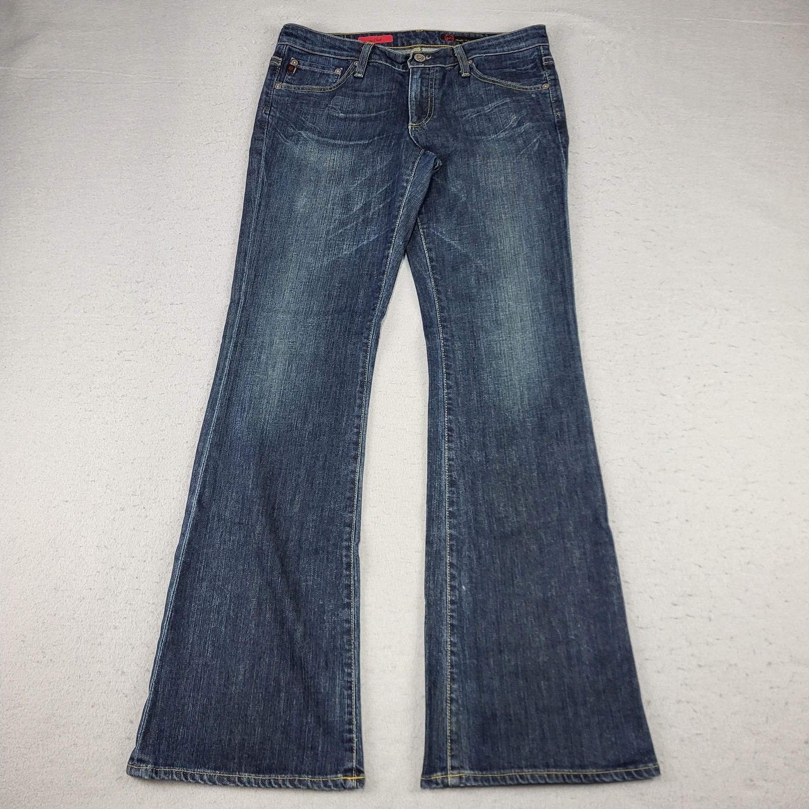 AG Adriano Goldschmied Jeans Womens 29R Blue The Club Bootcut Stretch Denim